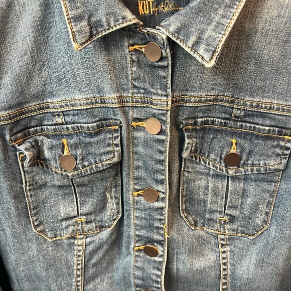 Kut from the Kloth Amelia Jean Jacket - Size Small - Picture 4 of 5